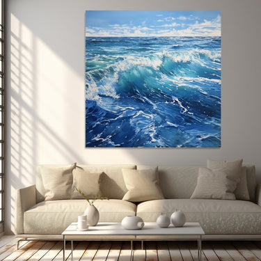 Ocean Water Oil Painting